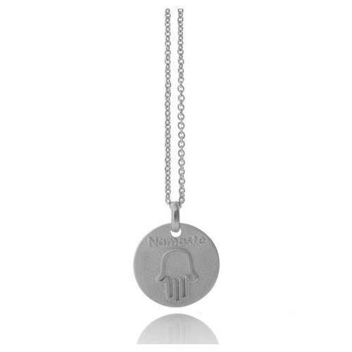 Mitos Namasté silver pendant rustic, Fatima\'s Hand*