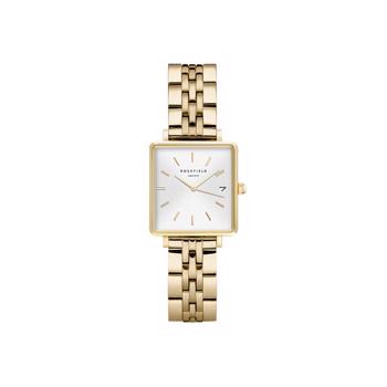 Rosefield The Boxy XS Collection Gold-plated steel Miyota quartz lady jewelry