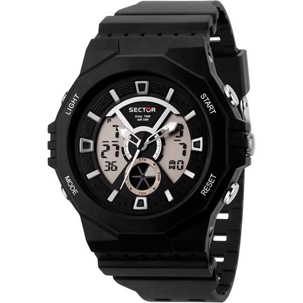 Model R3251237001 Sector Analog Digital Quartz man watch