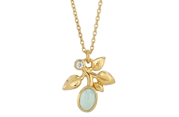 Gold Plated Necklace - Vitality
