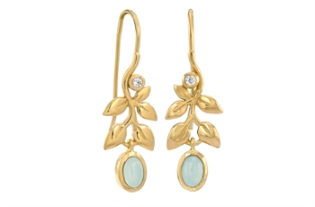 Gold Plated Earring - Vitality