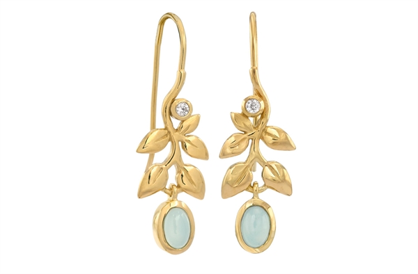 Gold Plated Earring - Vitality