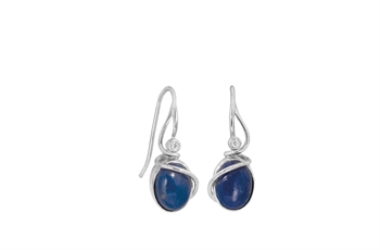 Silver earrings - Starry Night