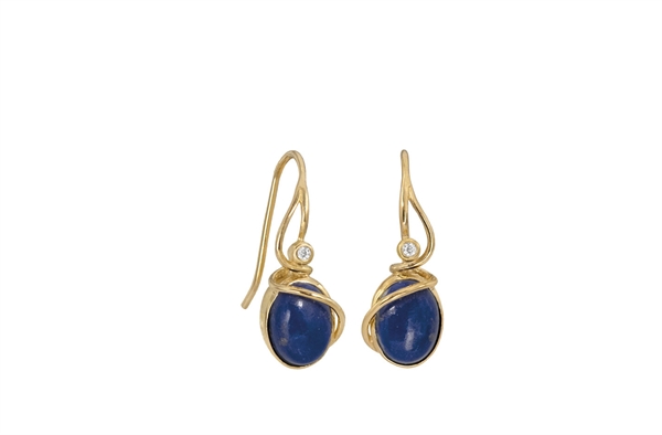Gold Plated Earring - Starry Night