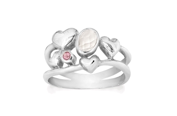 Silver ring - Bunch of Love