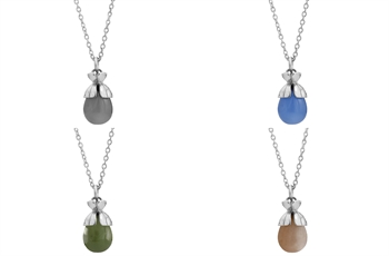 Silver necklace - Crown Imperial