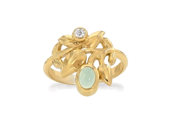Gold Plated Ring - Vitality