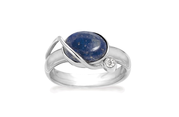 Silver ring - Starry Night