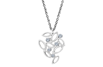 Silver collier - Artistic Bunch