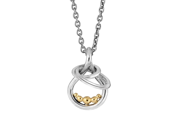 Necklace - Golden Bubbles