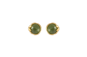 Gold Plated Ear Stud - Arch