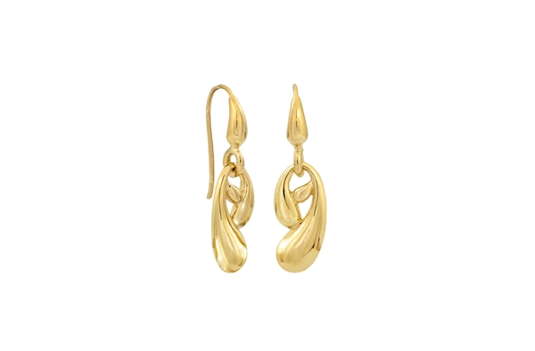 Gold Plated Earring - Curvy Class