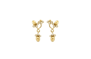 Forgyldt ørering - Ballroom