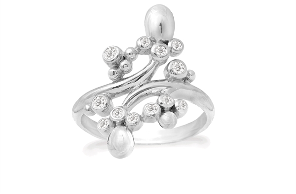 Sølv ring - Ballroom