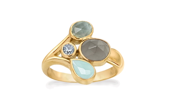 Forgyldt ring - Belvedere