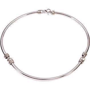 4,5 mm sterling silver necklace from Randers sølv at 45 cm
