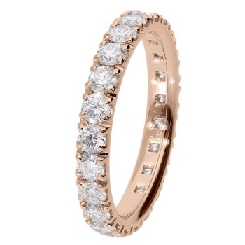 Houmann Diamond Collection Revolution Eternity Ring, with 0,37 ct til 3,67 ct diamanter