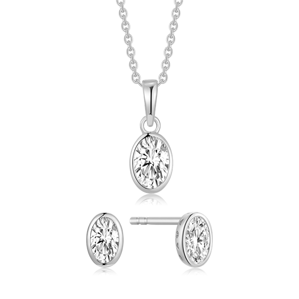 Sølv smykkesæt from Støvring Design