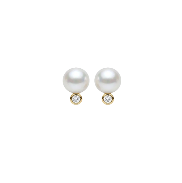 Christina Jewelry & Watches LG gold-plated pearl earrings
