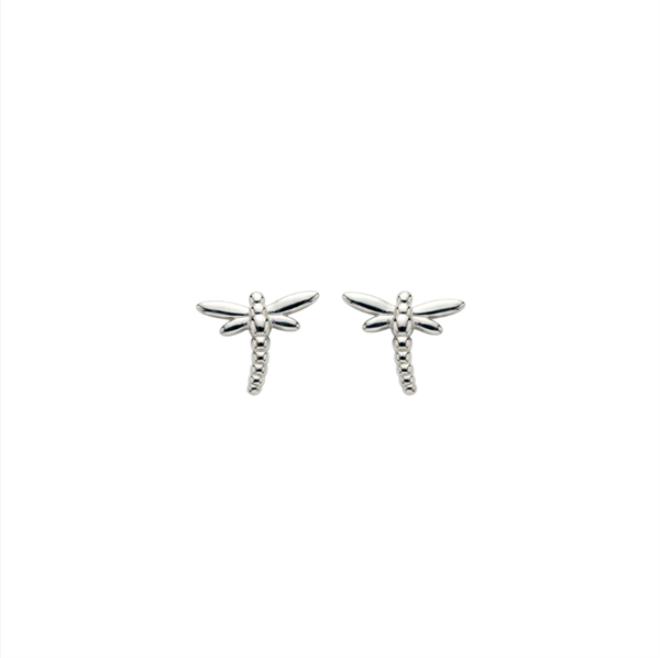 Christina Jewelry & Watches Dragonfly stud earrings in silver
