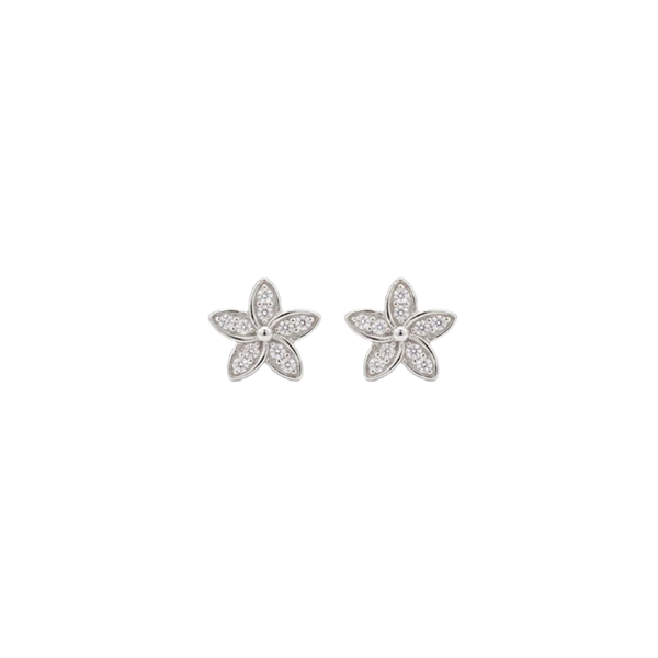 Christina Jewelry & Watches Flower Heaven silver earrings