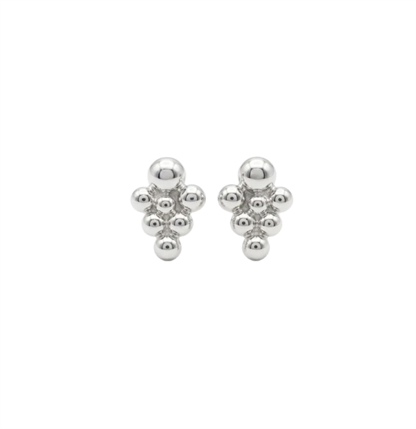 Christina Jewelry & Watches Bubbles silver stud earrings