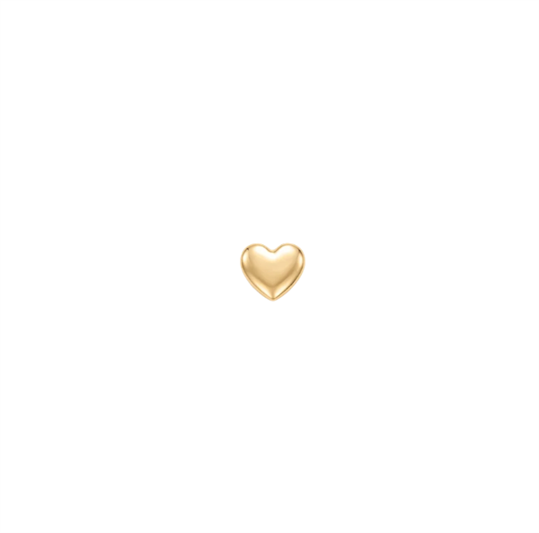 Christina Jewelry & Watches Single Heart pendant in gold-plated silver