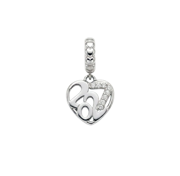 Christina Jewelry & Watches Year 2027 4 mm silver charm