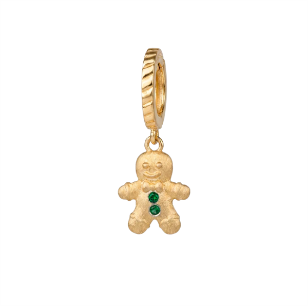 Christina Jewelry & Watches Ginger Bread charm 6mm gold-plated