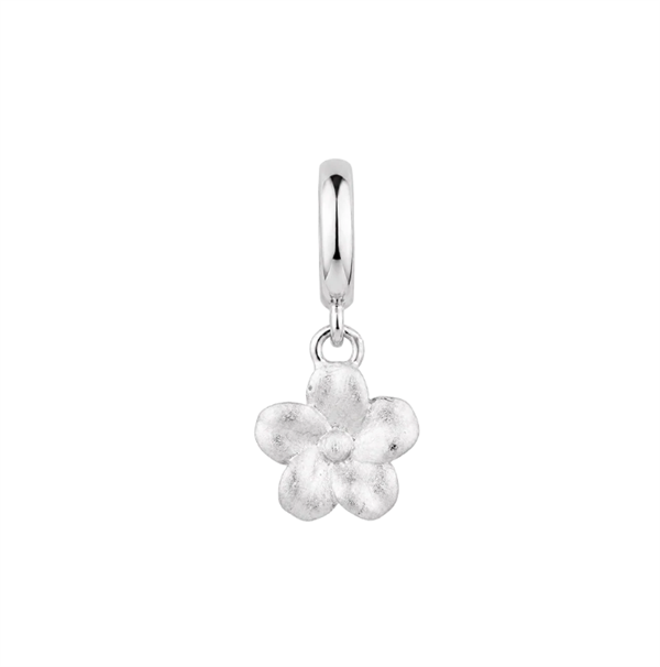 Christina Jewelry & Watches Flower Grace silver charm 6 mm