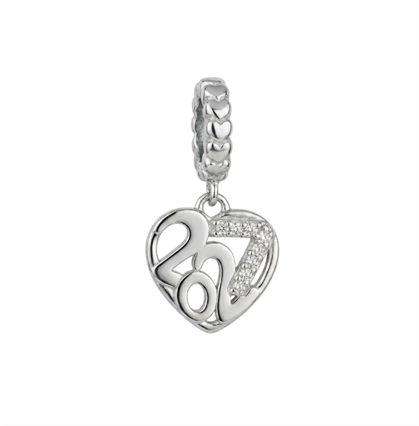 Christina Jewelry & Watches Year 2027 silver charm 6 mm