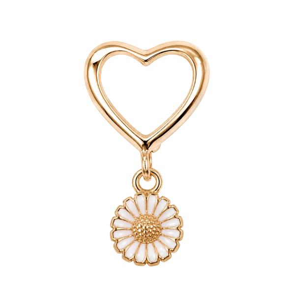Christina Marguerites With Love charm 6mm gold-plated