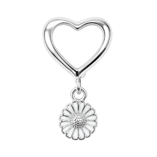 Christina Jewelry & Watches Marguerites With Love silver charm 6 mm