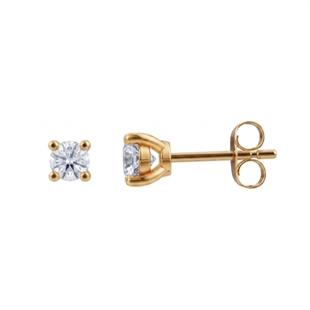 Siersbøl Earring , with a total of 0,25 ct diamonds Top Wesselston VS2