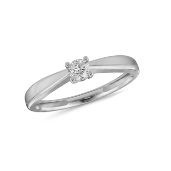 Siersbøl Ring , with a total of 0,25 ct diamonds Top Wesselston VS2