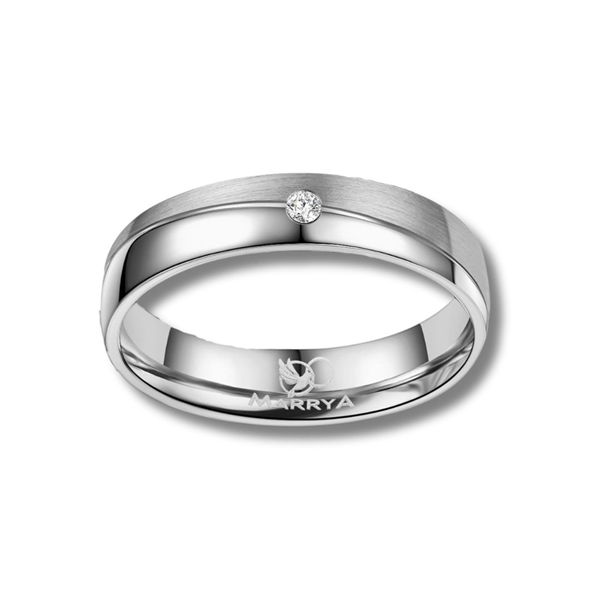 Marrya Titanium, weddingrings, TI-01-D