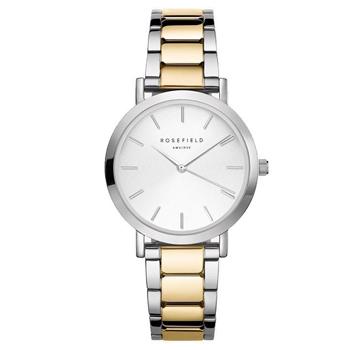 Rosefield The Tribeca Collection Two-tone stainless steel Miyota quartz lady jewelry