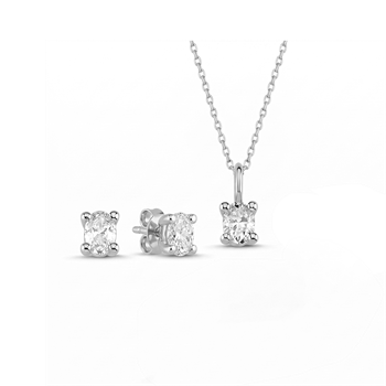 Nuran    set, with a total of 0,69 ct diamonds Wesselton SI