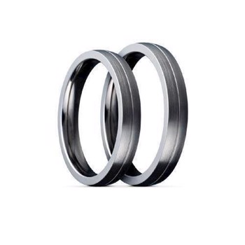 Sterling silver wedding rings, CMR2233-silver