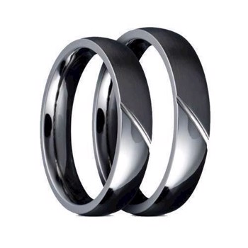 Sterling silver wedding rings, CMR2238-silver