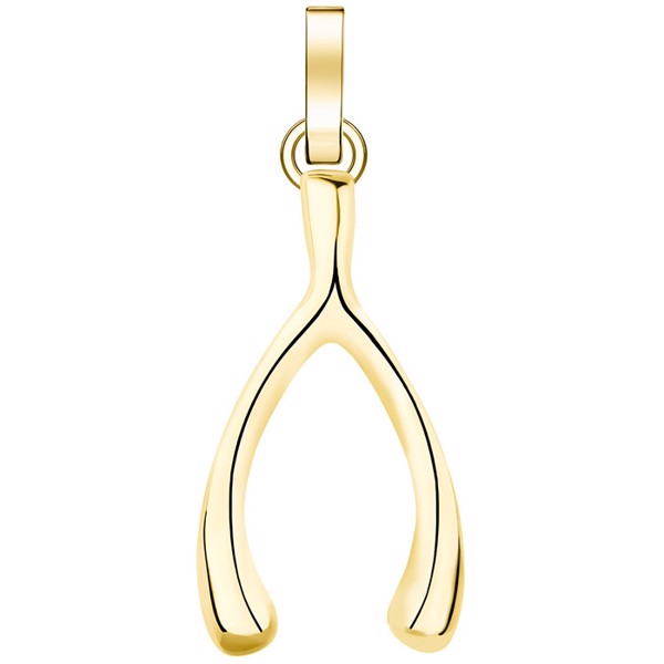 Rosefield Pendant, model PE-Gold-Wishbone