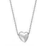 Zöl 55411100, Silver necklace with heart pendant