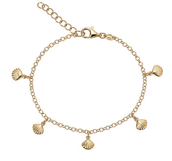 Aagaard Sea Bliss gold plated silver bracelet