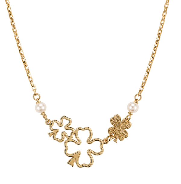 Aagaard Lucky Pearl necklace in gold-plated silver