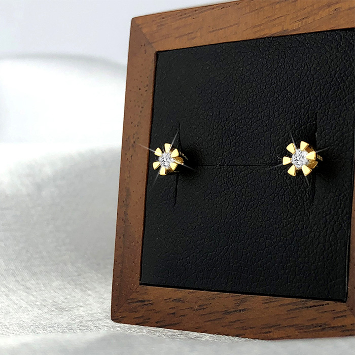 Stud earrings