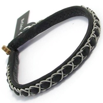 BeChristensen SELMA Handwoven Sami Bracelet in black