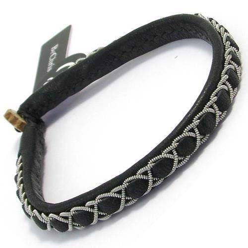 BeChristensen SELMA Handwoven Sami Bracelet in black, 20 cm