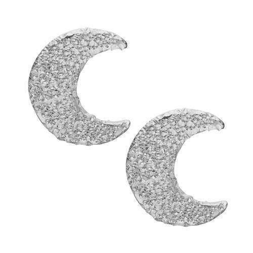 Christina Collect 925 sterling silver Sparkling Moons small glittering moons, model 671-S07