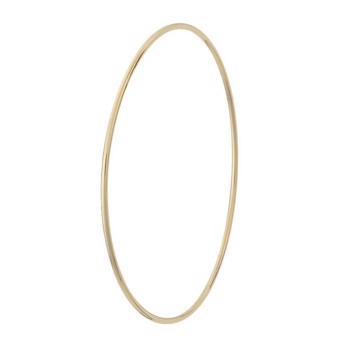 BNH 8 ct gold Bangle, Ø 6,0 cm and 1,8 mm in thickness