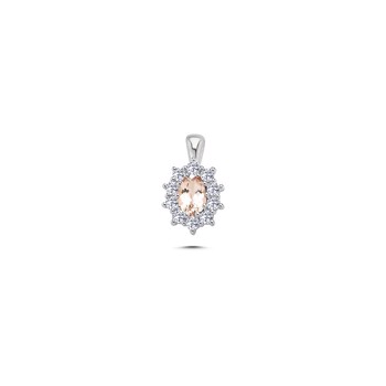 Nuran Pendant , with a total of 0,30 ct diamonds Wesselton SI